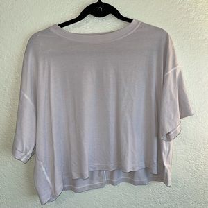 Lululemon suede crop